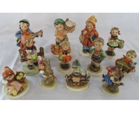 Various German figures inc Goebel, Hummel & Friedel