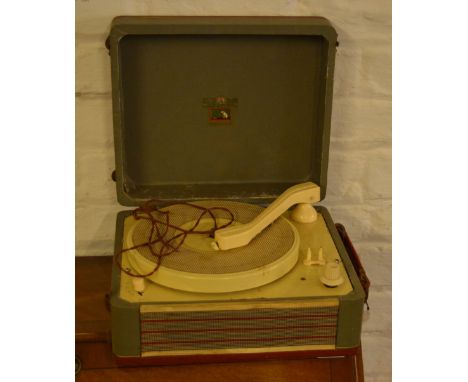 Vintage HMV record player