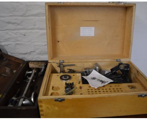 2 cased watchmakers tools
