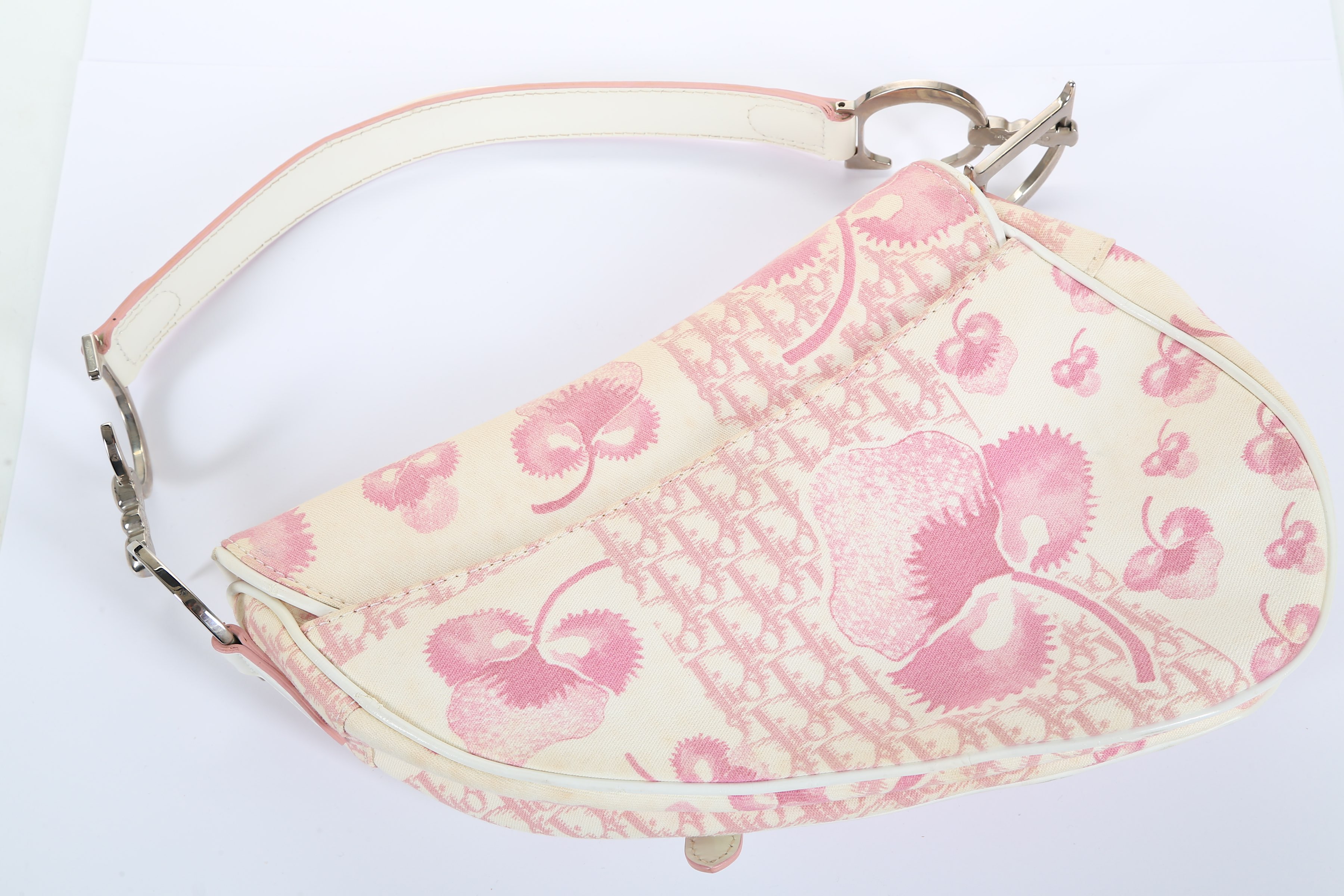 saddle bag white dior