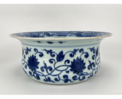 Size:(H14CM, D35CM) Condition:(Good Condition, No Hairlines, No Cracks, No Repairment Checked by UV&amp;Strong Light, Traces 