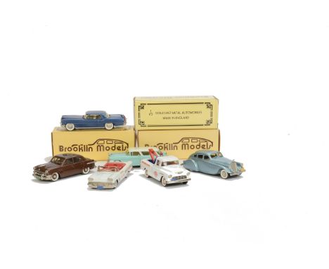 Brooklin 1/43 Models, BRK 11 Lincoln Continental, BRK 26 Chevrolet Nomad, BRK 1 Pierce Arrow, BRK 25x Pontiac Bonneville Pace