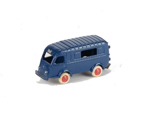 A CIJ No.3/62 Renault 1000 Kgs Police Van, dark blue body, red plastic hubs, tinplate rear doors and step, VG-E, minor decal 