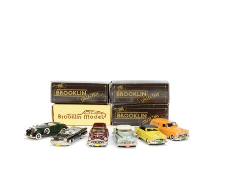 Brooklin 1/43 Models, BRK 31x Pontiac Sedan Delivery WMTC, BRK 31 Pontiac Sedan Delivery Gulf Oil, BRK 6a Packard Light 8, BR