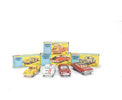 Corgi Toys Competition & Sports Cars, 337 Customized Chevrolet Corvette Stingray, 325 Ford Mustang Fastback Competition Model