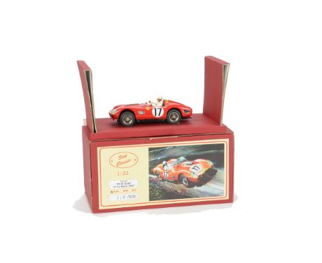 Slot Classic 1:32 CJ-31 TR 60 NART "2 Le Mans 1960" Slot Car, limited edition 118/500, in original box, E, lacks windscreen, 
