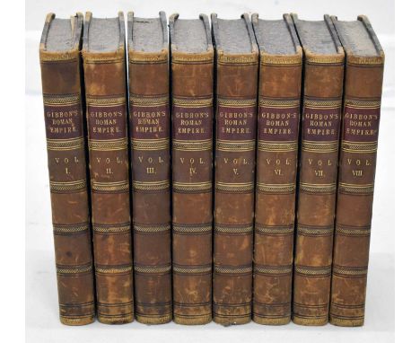 Edward Gibbon - 'The History of the Decline and Fall of the Roman Empire', a new edition with maps and portrait, complete in 
