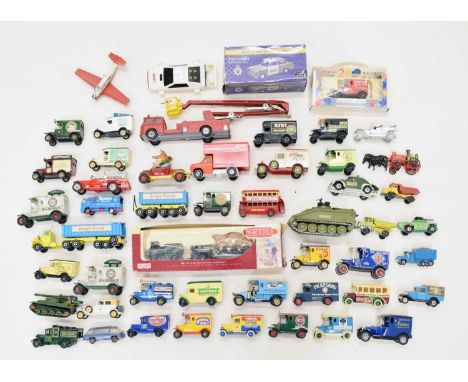 Mixed group of mainly playworn diecast model vehicles to include: Corgi 'Lotus Esprit', Atlas Editions, Tonka, Matchbox, etc