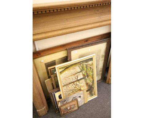 Collection of framed and unframed prints & pictures