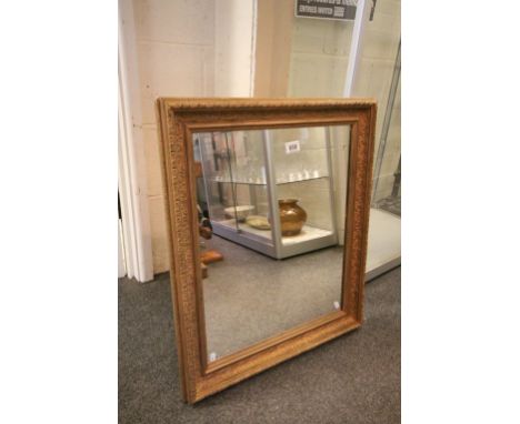 Vintage gilt gesso framed mirror