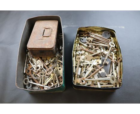 A collection of vintage keys
