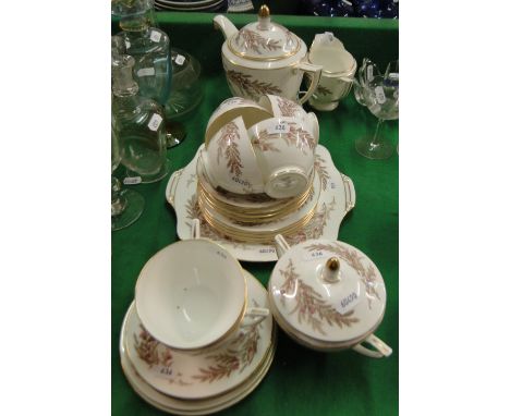 Minton "Bedford" pattern tea service including teapot.