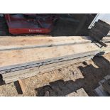 34 Pieces of 3 x 12 Pressure Treated Lumber, Approx. 8 ft Lengths