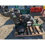 John Deere WH36A Mower with Approx. 323 Hours. Note: Missing Parts for Repair