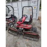 Toro Reelmaster 3100D Greensmaster with Approx. 2500 Hours. Note: Starts, Runs, Needs Tires