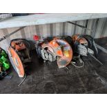 4 Stihl Concrete Saws for Parts or Repair