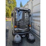 2015 Green Machines 636 Side Walk Sweeper with Approx. 1212 Hours