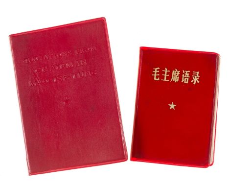 China.- Mao Tse-tung. Quotations from Chairman Mao Tse-Tung [Little Red Book], first English edition, half-title, portrait fr