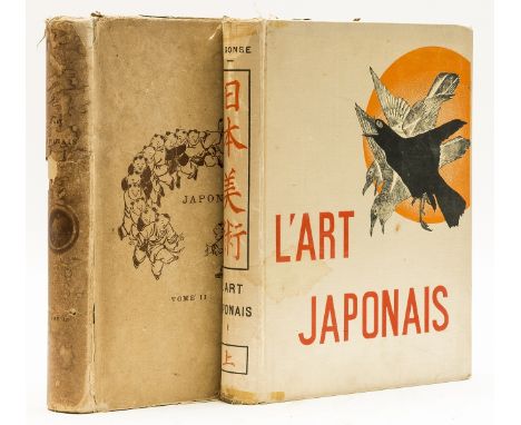 Japan.- Gonse (Louis) L'Art Japonais, 2 vol., first edition limited to 1400 copies, plates and illustrations, occasional spot