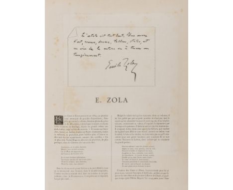 Baschet (Ludovic, editor) Galerie Contemporaine, Littéraire, Artistique, 4 vol., mounted tinted portrait plates, some spottin