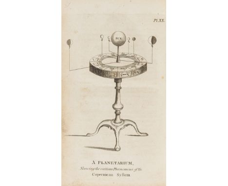 Astronomy.- Bonnycastle (John) An Introduction to Astronomy. In a Series of Letters ..., first edition, 20 engraved plates, 7