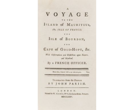 *** Please note, the description to this lot has changed. ***NO RESERVE Voyages.- Bernardin de Saint-Pierre (J.-H.) A Voyage 