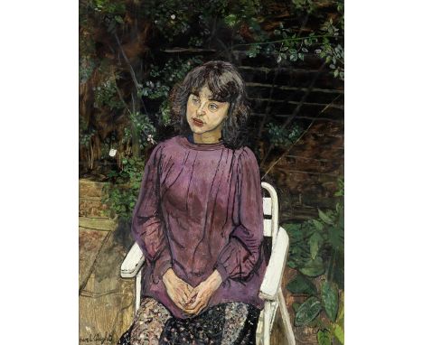 Carel Weight R.A. (British, 1908-1997)Portrait of Sarah signed 'Carel Weight' (lower left)oil on canvas71 x 55.5cm (27 15/16 