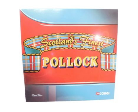 A Corgi Limited Edition 1:50 scale die cast set Pollock Scotrains, boxed. 