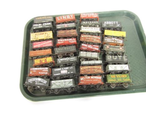 Slaters and Peco OO gauge built wagon kits, to include Vauxhall Colliery, Richard White &amp; Sons of Evesham, Scarwood Coal 