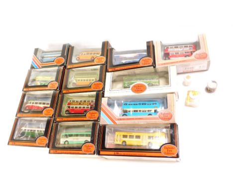 Exclusive First Editions 1:76 scale buses, to include Northern, Lodge Plugs, etc., boxed.  (a quantity)