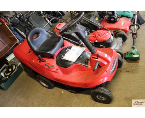 A Mountfield 625M ride-on lawn mower, manual pull start, with instructions manuals&nbsp;
