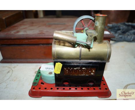 A Mamod stationary engine