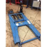 AA4C Automotive AA-PS3600 Vehicle Scissor Lift. Serial No. AAUKB160531-15 (2007) 2.7 Ton