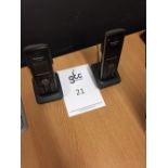 3 - Panasonic KX-TPA60 Telephone Handsets