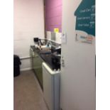 Contents of Room Including, Refrigerator, Microwave, Vonshef Halogen Oven