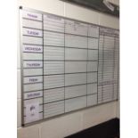 MOT Whiteboard Weekly Planner