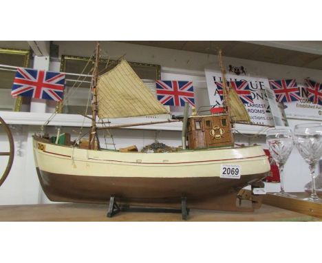 A good model fishing boat.