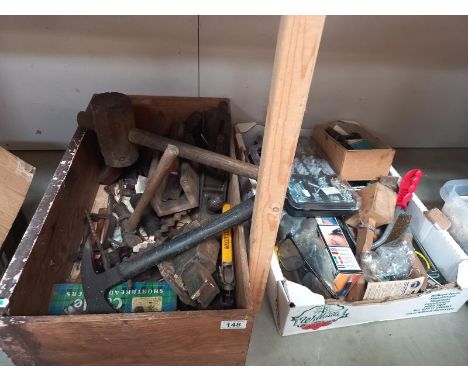 2 boxes of tools and accessories COLLECT ONLY 