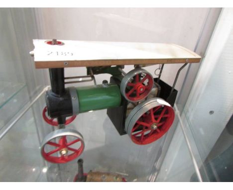 A Mamod TE1A steam engine. 