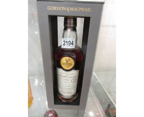 A boxed Gordon and Machphail Glenturree 2004 14 year old scotch whisky. 