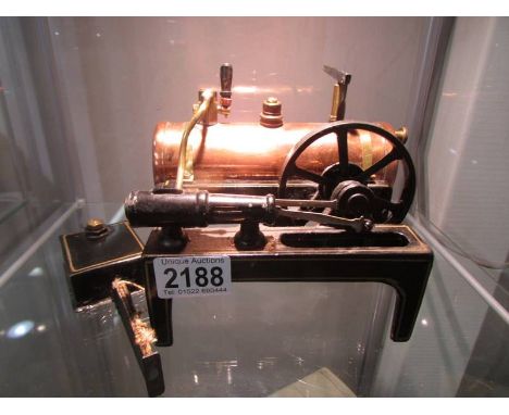 A Vintage Weedon model stationery steam engine. 