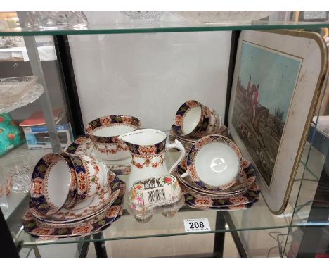 A quantity of St Michael china including cups, saucers, milk jug etc