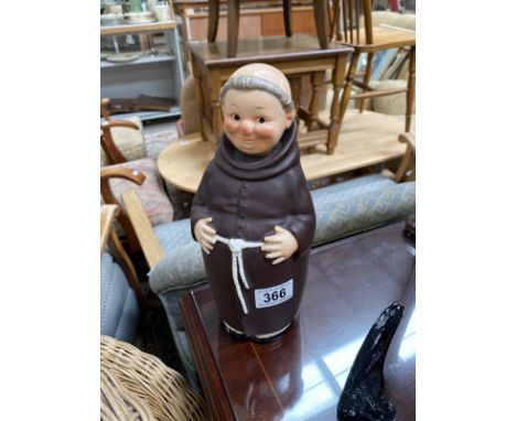 A large Goebel monk decanter 