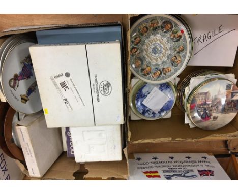 A selection of collectors plates, including Royal Worcester, Royal Doulton, Wedgwood etc.