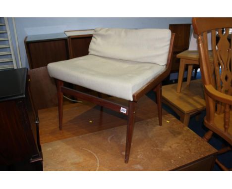 A teak stool