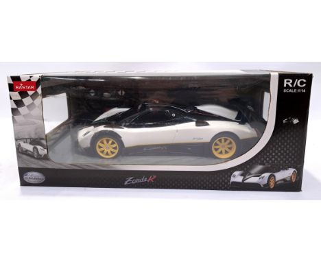 RaStar, Pagani Zonda R 1:14 Scale R/C Car. Although unchecked for completeness or if in working order condition appears gener