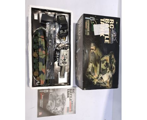 Hen Long, Leopardii A5 1:24 Scale RC Battle Tank. Although unchecked for completeness or if in working order condition appear