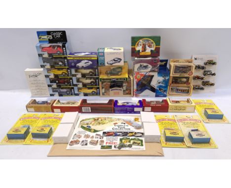 Matchbox, Lledo &amp; Similar, a boxed group of Scale Vehicles. Includes "Matchbox Originals" Series with others. Although un