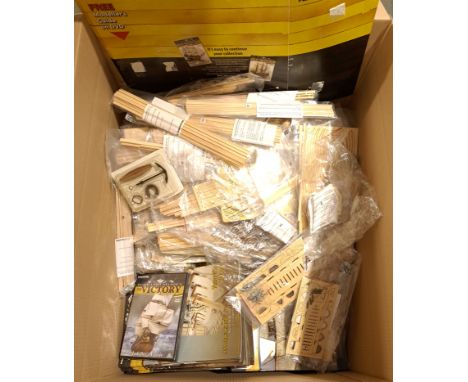 DeAgostini, HMS Victory Model Flagship Kit &amp; Magazines. Although unchecked for completeness this lot does include all 150