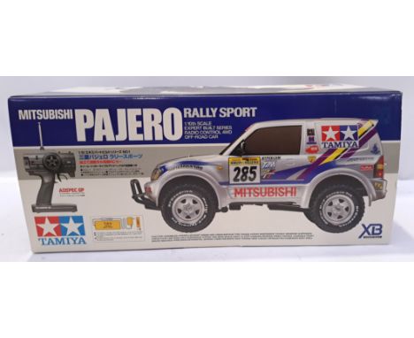 Tamiya, Expert Built Series Mitsubishi Pajero Rally Sport 1:10 Scale Off Road Car. Although unchecked for completeness or in 